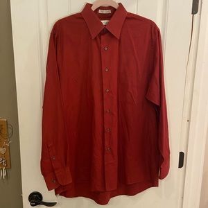 Van Heusen Red Button Up